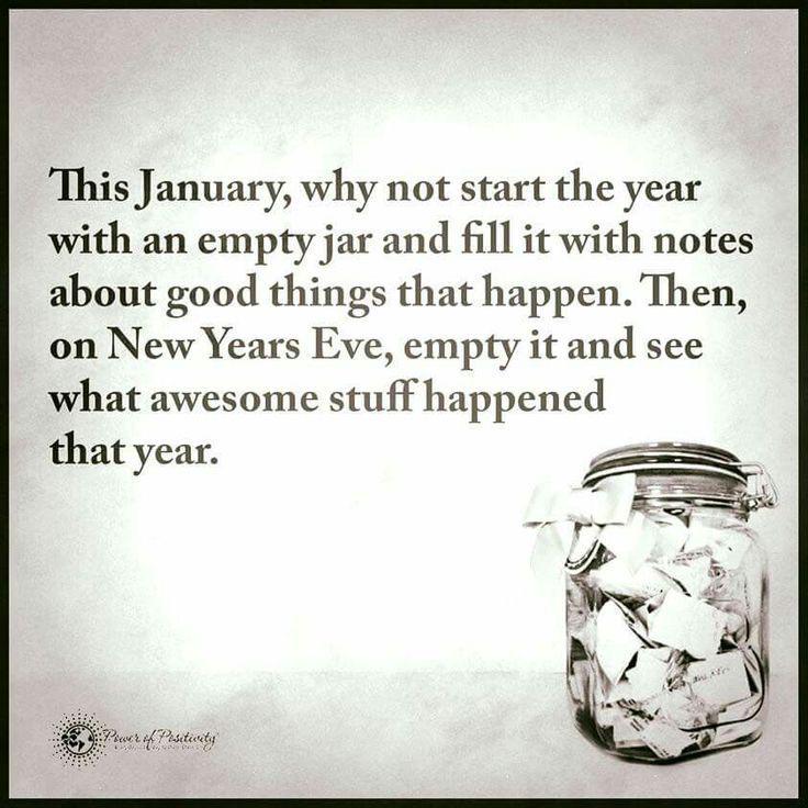 Start being grateful for a better year
