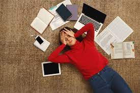 Stressed with exams in 2021